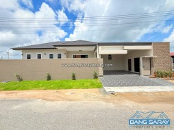 Brand-New Detached House For Sale In Bang Saray Eastside - 3 Bedrooms House For Sale In Bang Saray, Na Jomtien