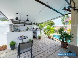 Corner Pool Villa For Sale – East Bang Saray - 3 Bedrooms House For Sale In Bang Saray, Na Jomtien